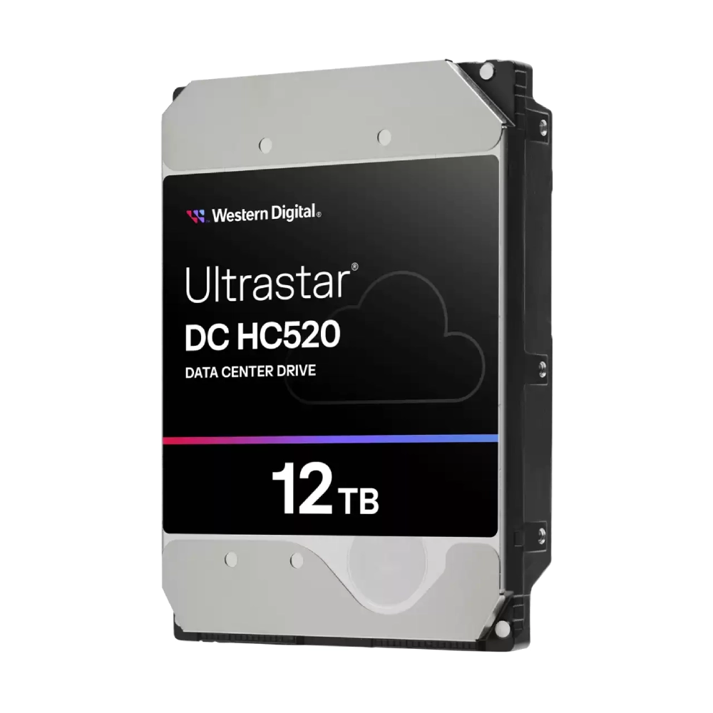 WD Ultrastar 12TB Enterprise Data Center Hard Drive SATA 3.5 Inch DC-HC520 view 3